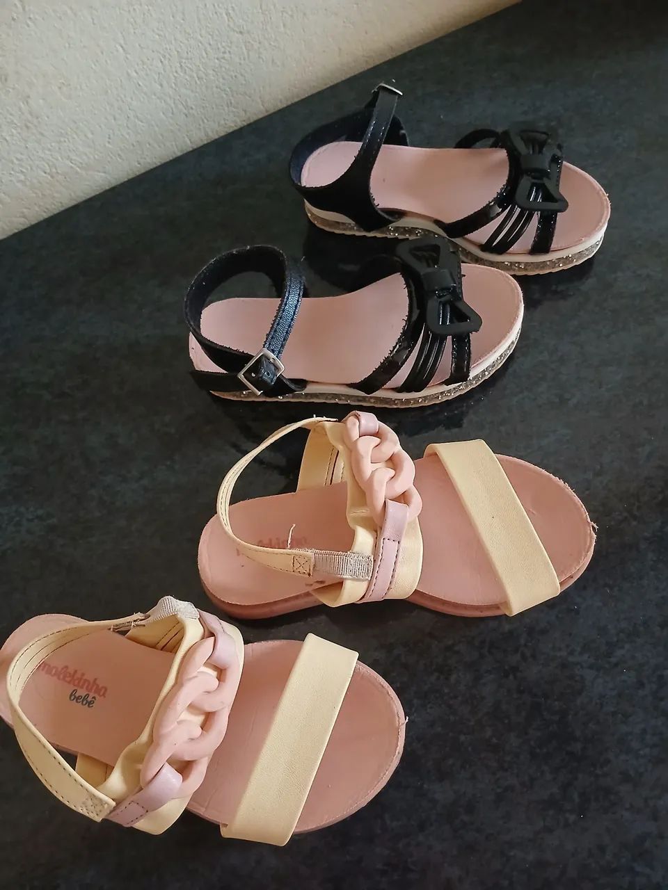 Sandálias Molekinha Bebê - Tamanho 24 