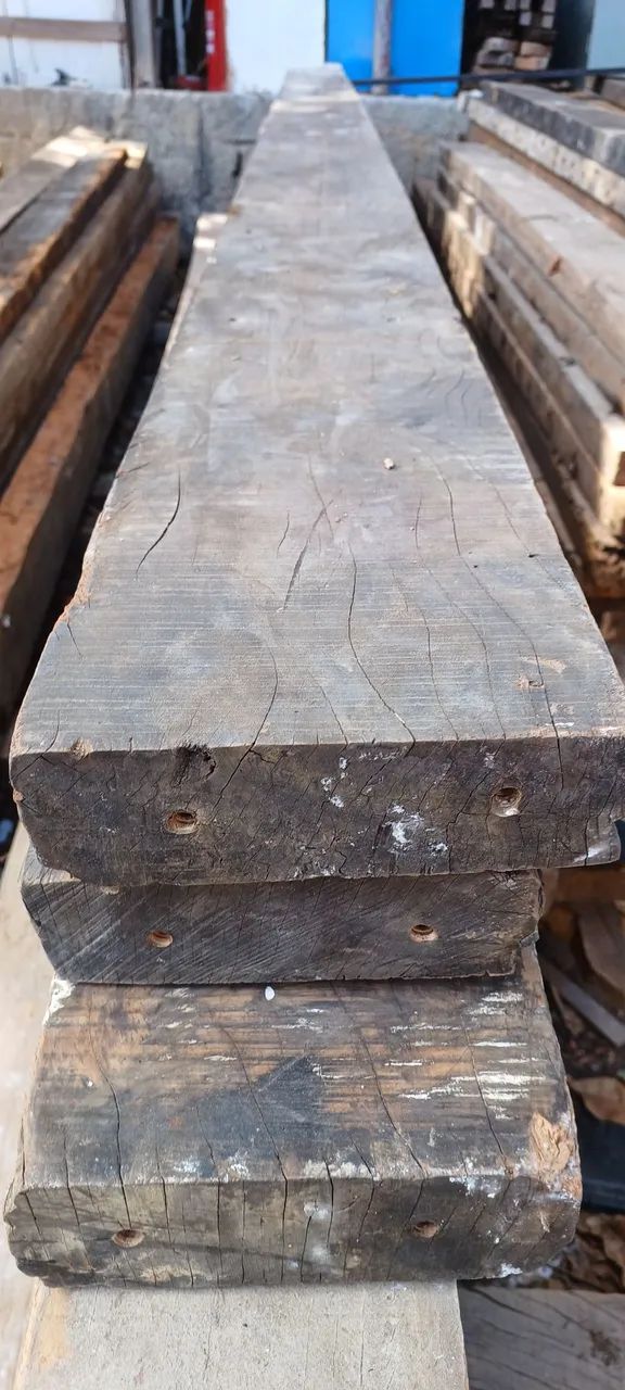 19,30 MTS DE VIGAS DE MADEIRA 18 X 6 ( MEDIDAS NA DESCRIÇÃO ABAIXO )  - Foto 3