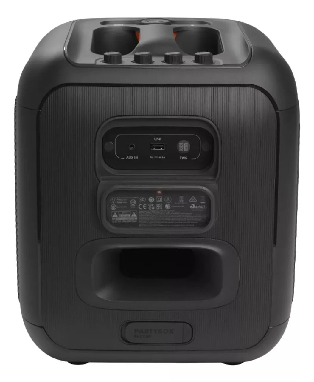 Caixa De Som JBL Partybox Encore Com Microfone - Preta - Foto 5