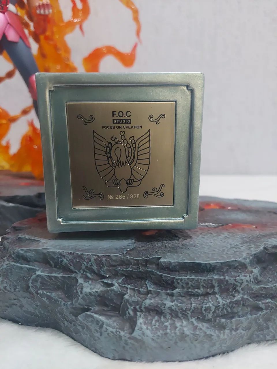 Estátua ikki de fenix foc studio 1/6 - Foto 4