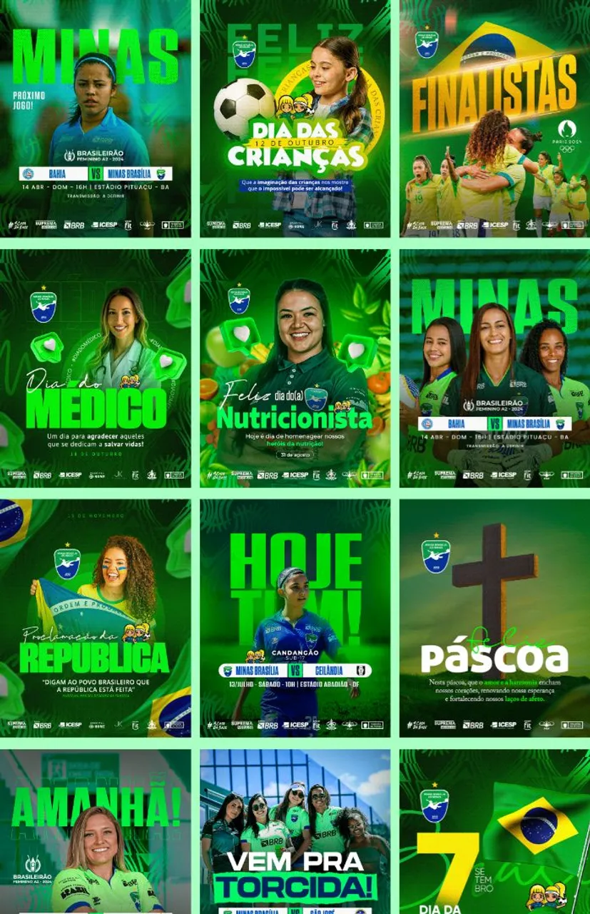 Coleção de Pacotes de criativos PROMOCIONAIS - Kit de papelaria