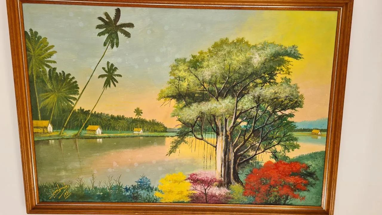 Quadro original de José Zumba - Obra exclusiva do renomado pintor alagoano