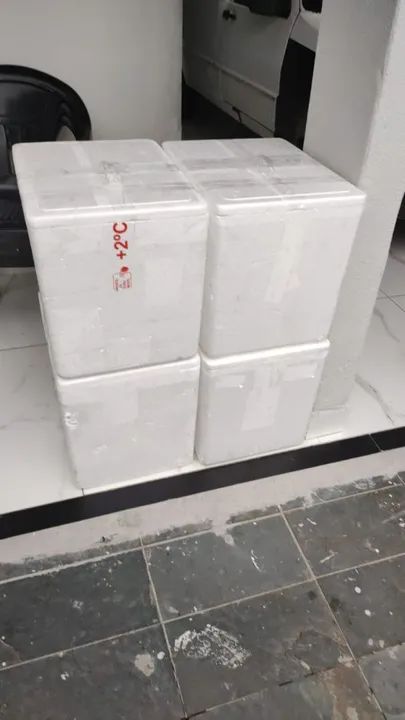 Caixa de Isopor para Entregagor - usar em bag