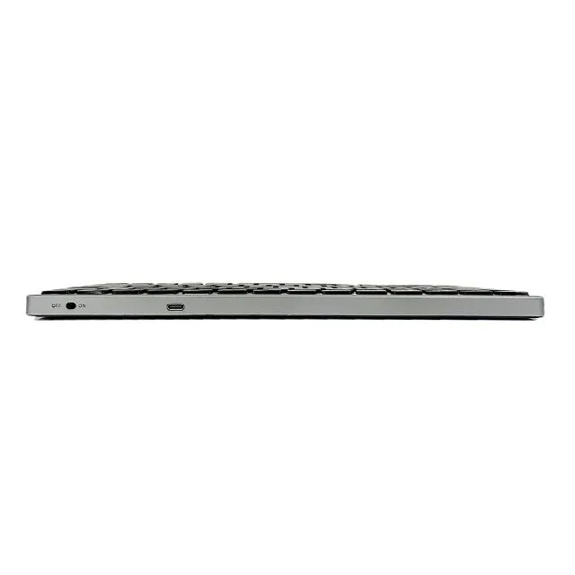 Teclado Sem Fio Bluetooth C3Tech K-BT50BK Recarregável - WZetta - Foto 2