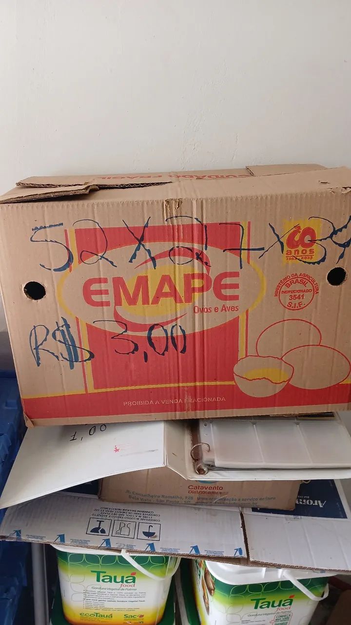 Caixa de papelao 52x27x34  - Foto 2