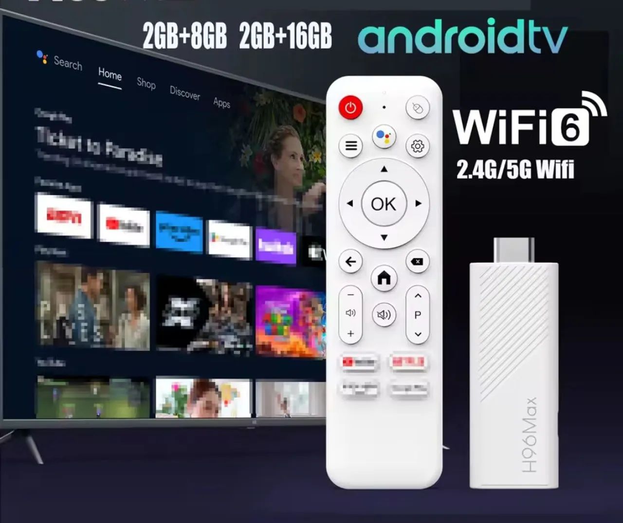 Streaming Box Allwinner H313 - Wi-Fi 6 - Foto 2