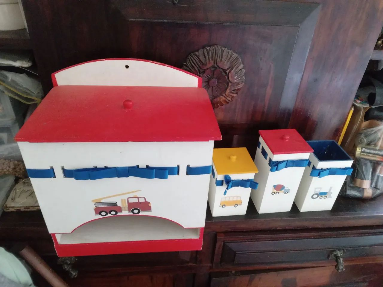 Organizador de quarto menino