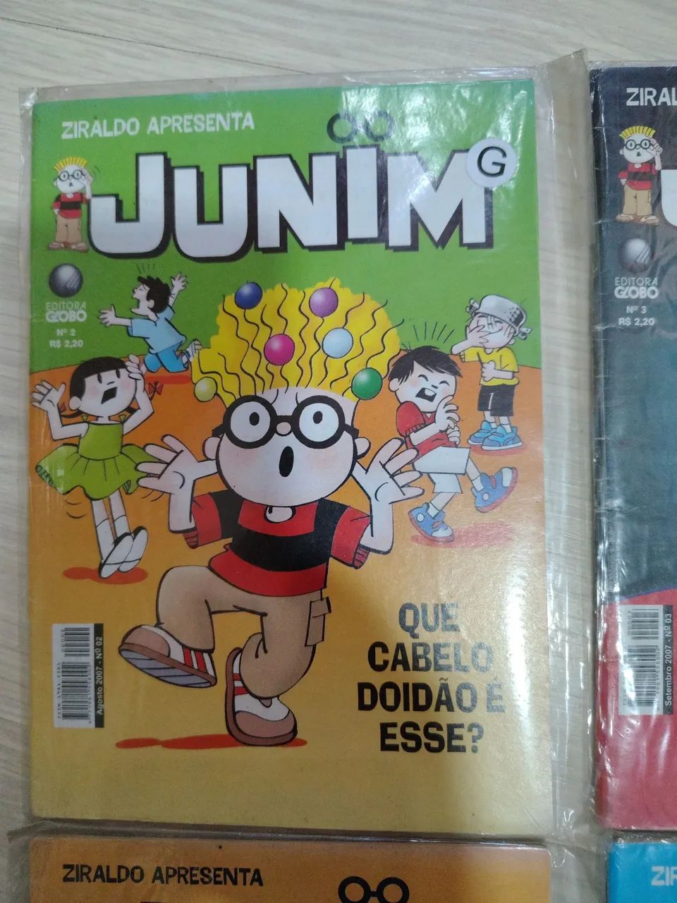 Lote com 4 Gibis JUNIM  - Foto 2