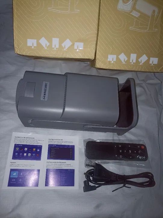 MAGICUBIC PROJETOR HY320 390ANSI 1080P ANDROID 11 - Foto 5