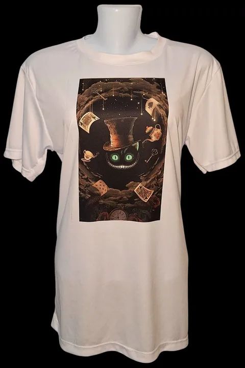 Camiseta Poliéster estampada - M  - Foto 3