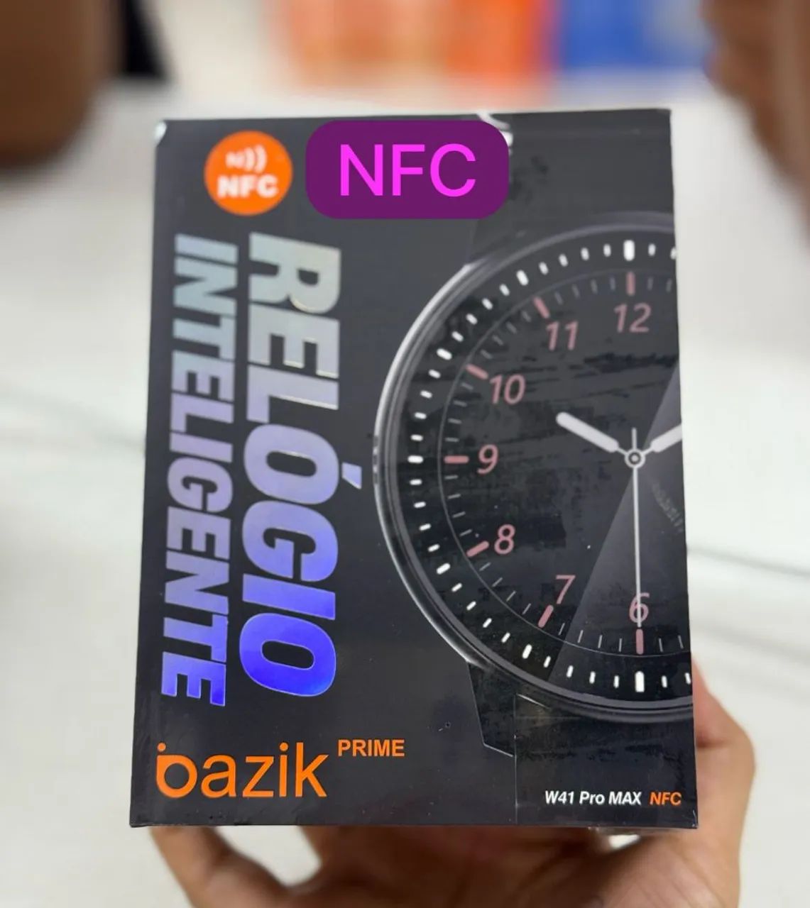Relógio Inteligente Bazik W41 Pro Max NFC
