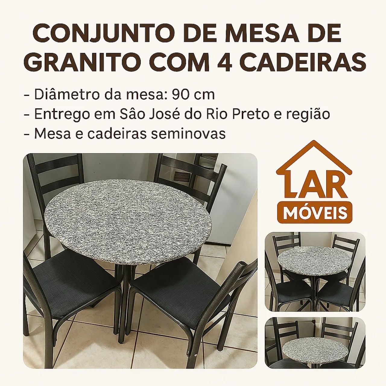 Mesa de jantar Nova - Entrega Rápida 64209948568706120