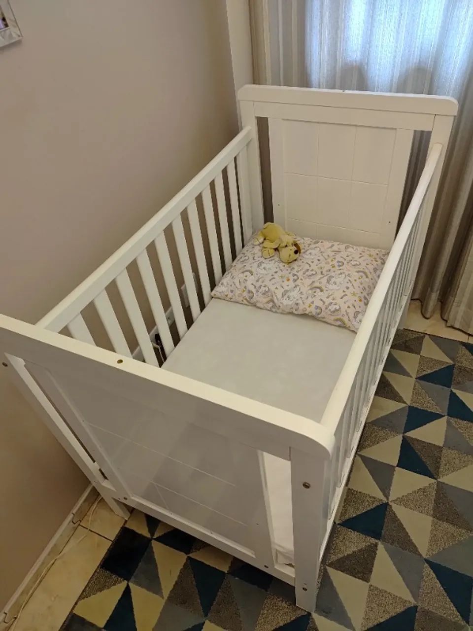 Berço Branco 1,30x1,80m - para até 6 anos - Foto 2