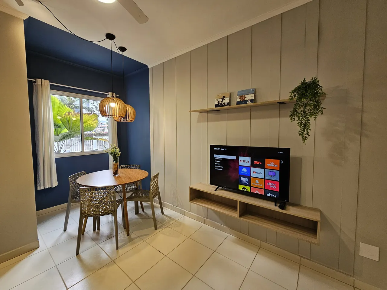 Apartamento no Itaguá, 2 dormitórios, mobiliado com piscina e churrasqueira - Ubatuba - SP