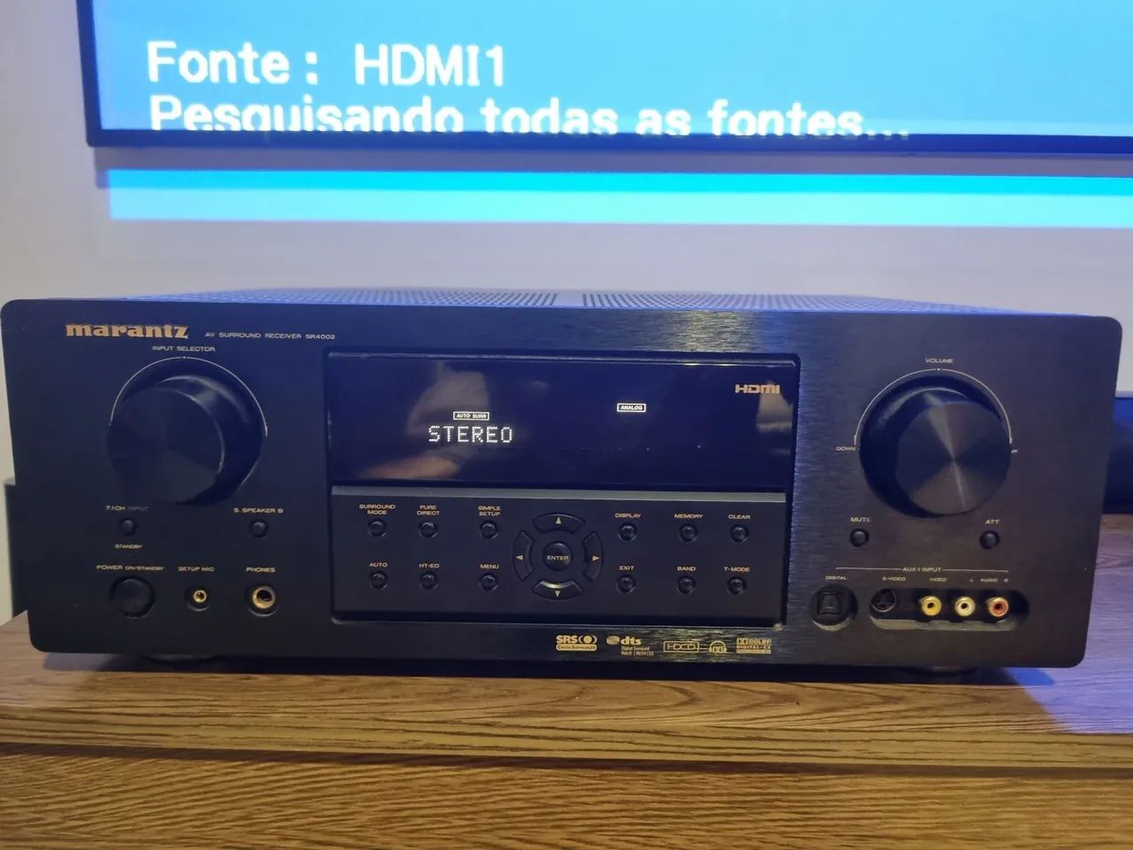 Receiver Receptor som e imagem Marantz SR4002 , 7.1