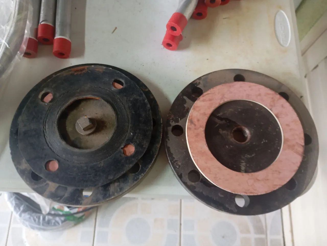Flange 4 polegadas 