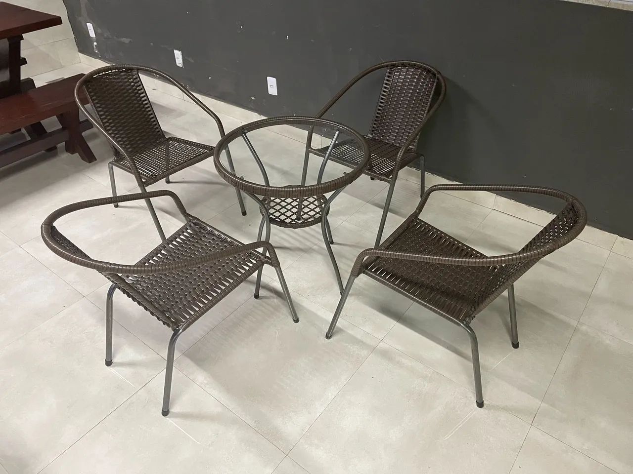 Conjunto de cadeiras. - Foto 4