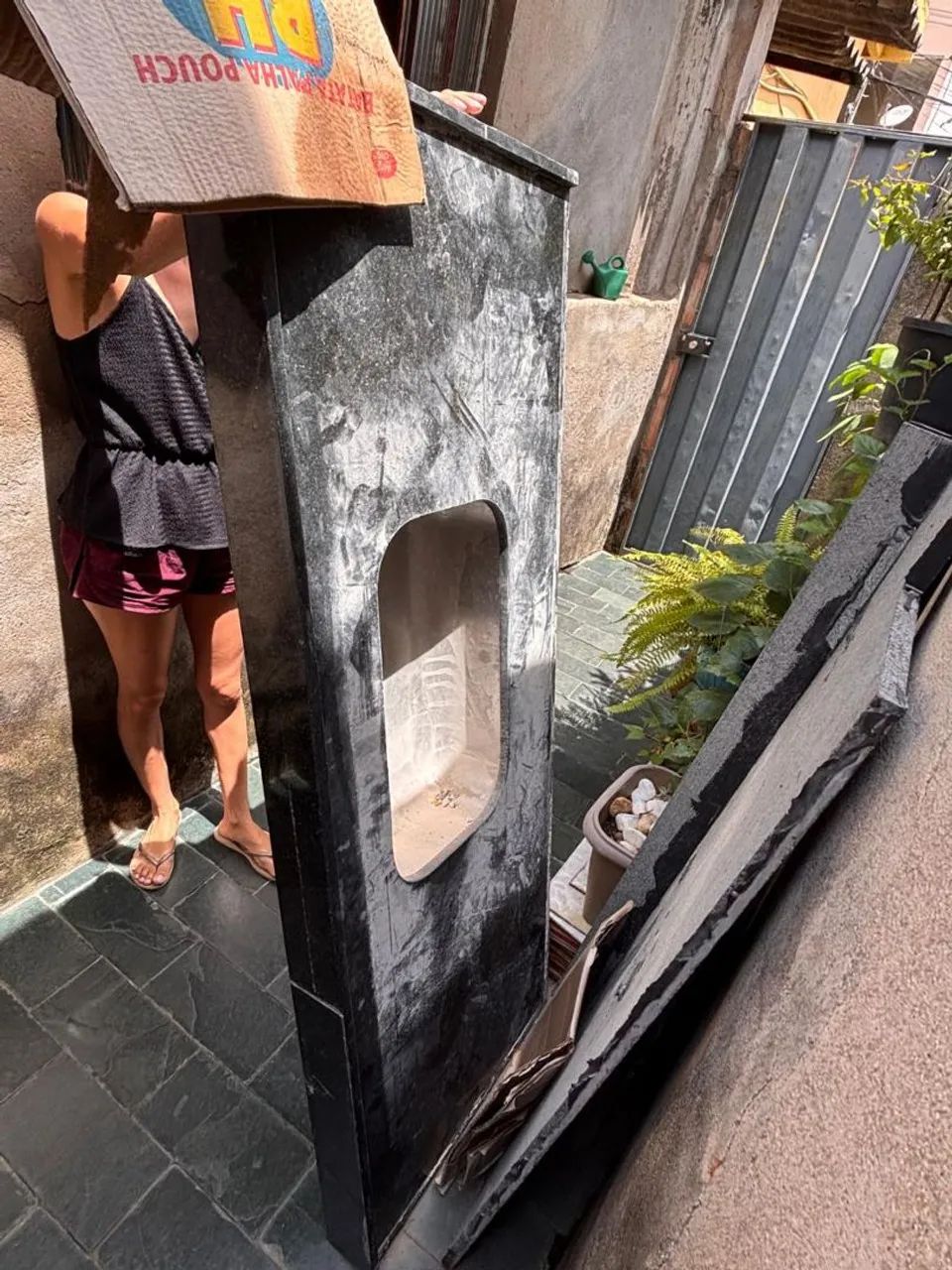 Pia + bancada para cozinha 64842828454530121