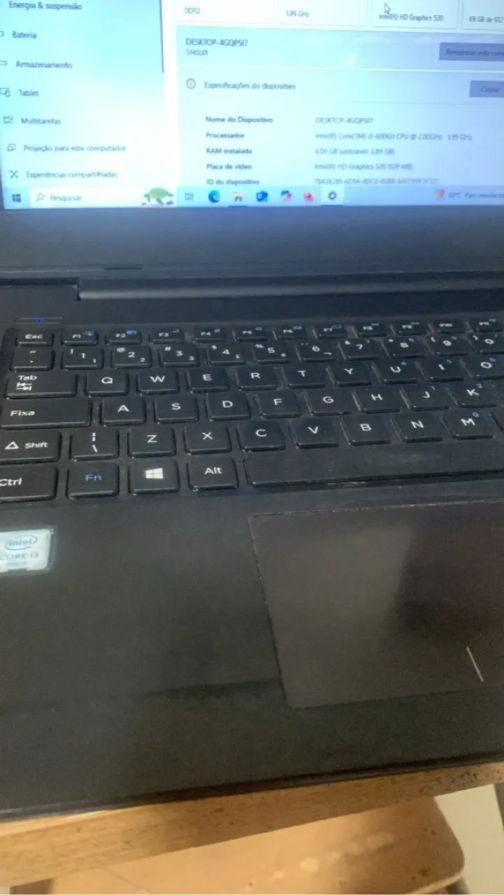 Notebook Intel Core i3 