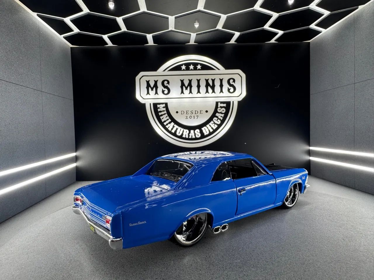Miniatura Chevrolet Chevelle SS escala 1/24 Maisto  - Foto 6