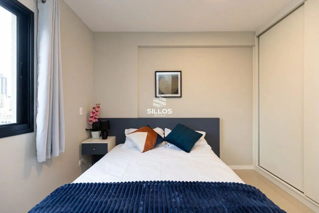 Studio mobiliado com 1 suíte para alugar no Centro de Curitiba - Foto 5