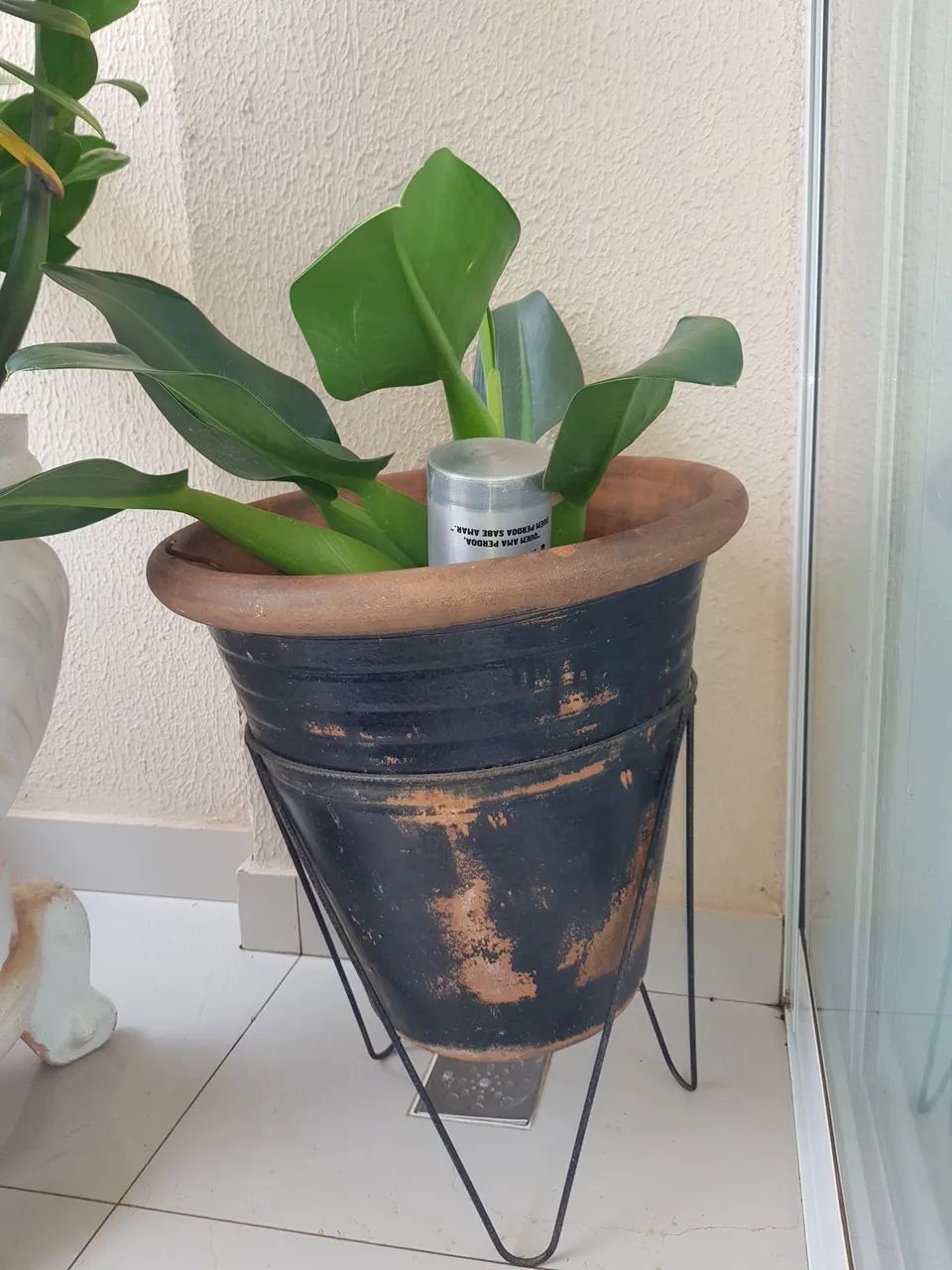 Vaso médio com planta natural adubado - Foto 2