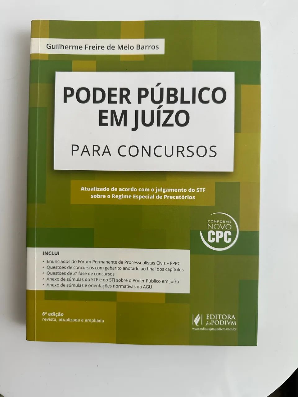 Livro Poder Público em Juízo para Concursos Públicos