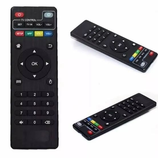 Controle para aparelho tv box, aceito cartão