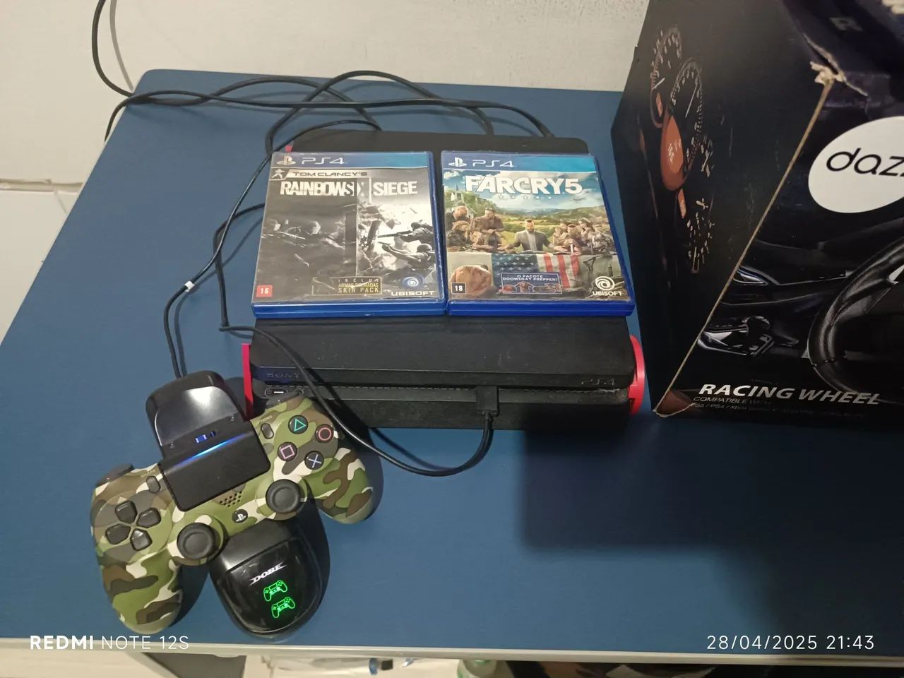 Playstation 4 + volante dazz T6 - Foto 2