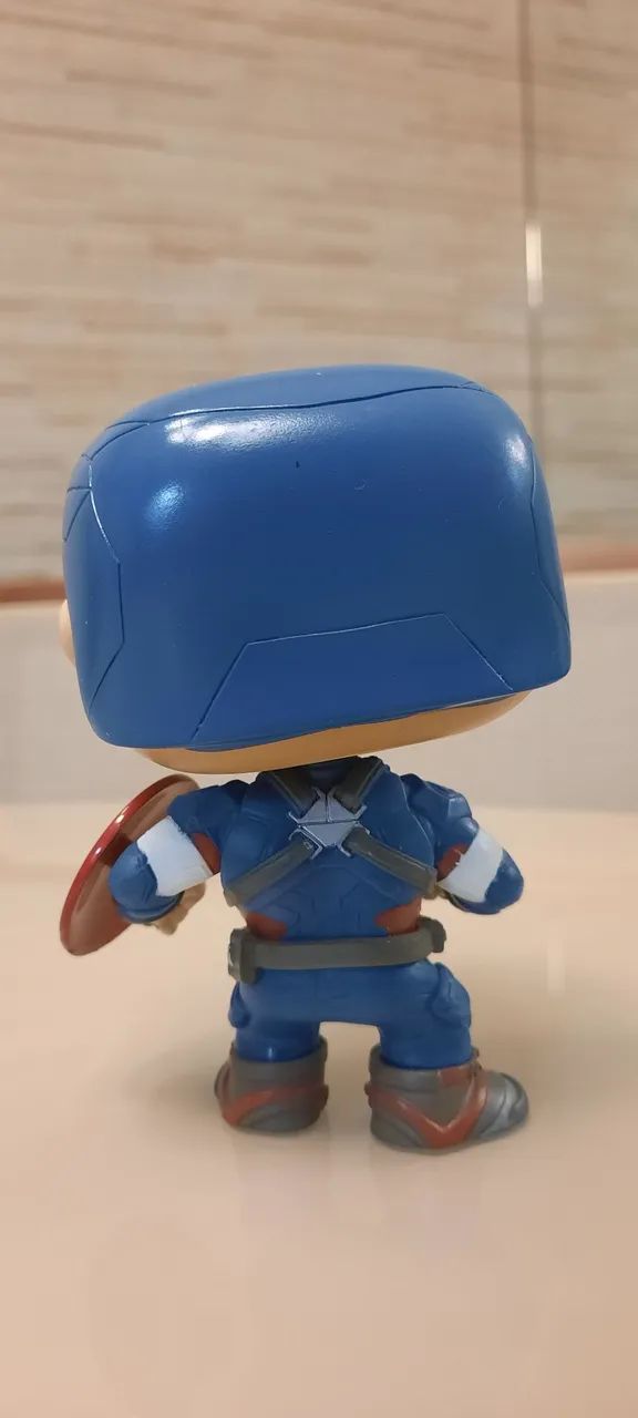 Boneco estilo Funko Pop Capitão América  - Foto 2