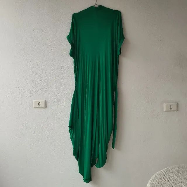 Vestido transpassado feminino - Foto 4