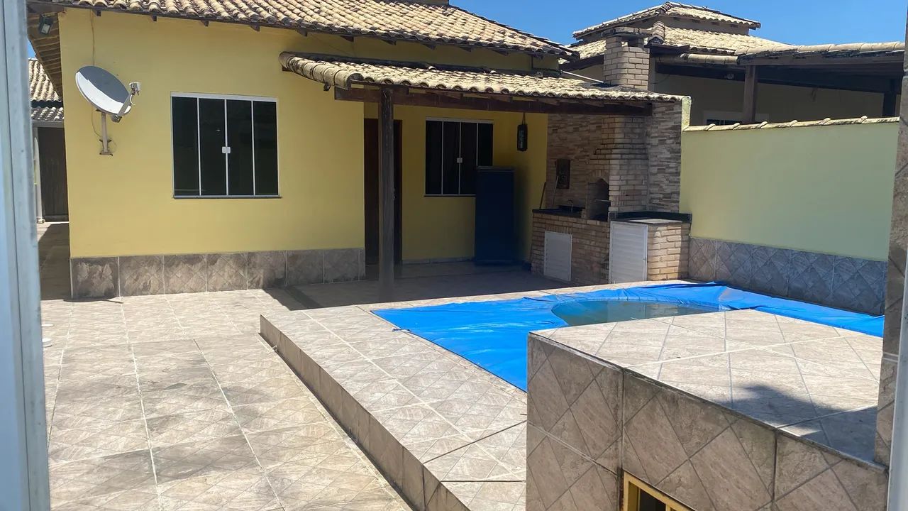 Casa com piscina para carnaval
