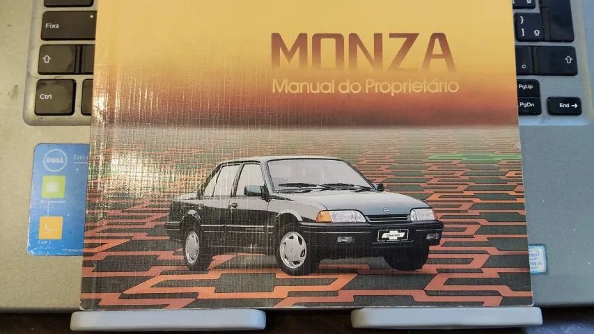 Manual do Proprietário do Monza ano 1991 - Original