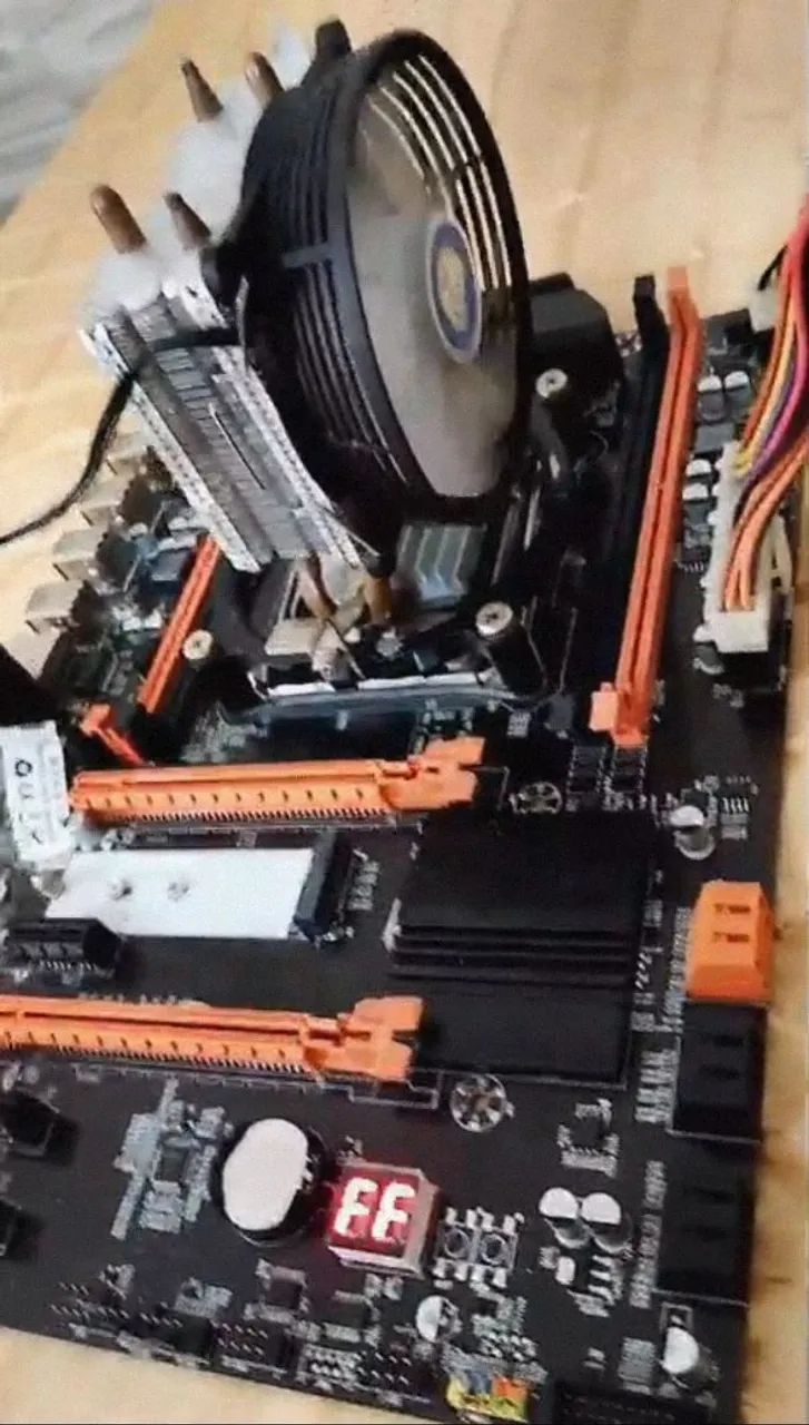 Placa-Mãe Gamer X99-Turbo + Xeon 2650 V3 C/ erro FF - Foto 3