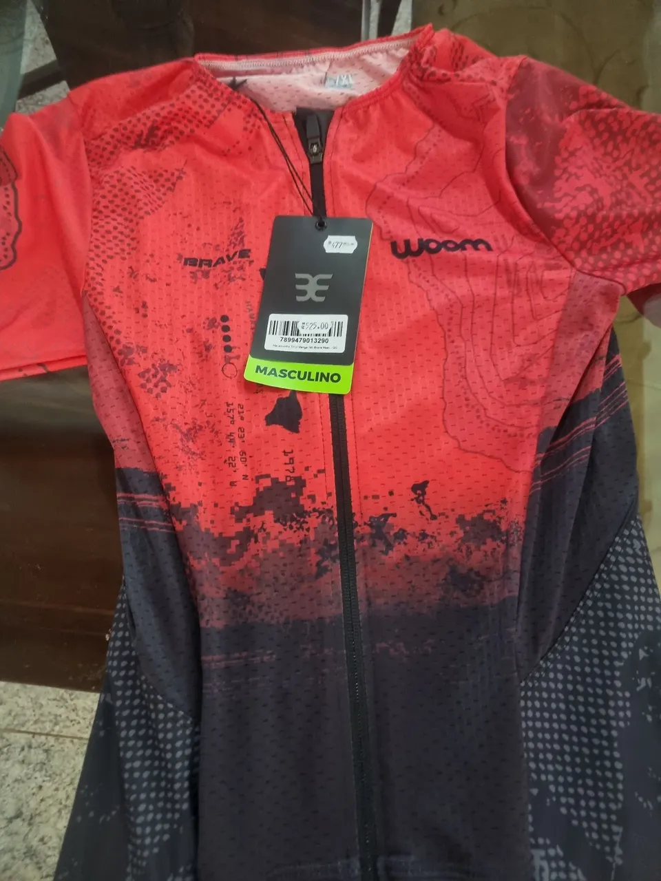 Macaquinho Triatlhon Masculina Novo Woom - Nova