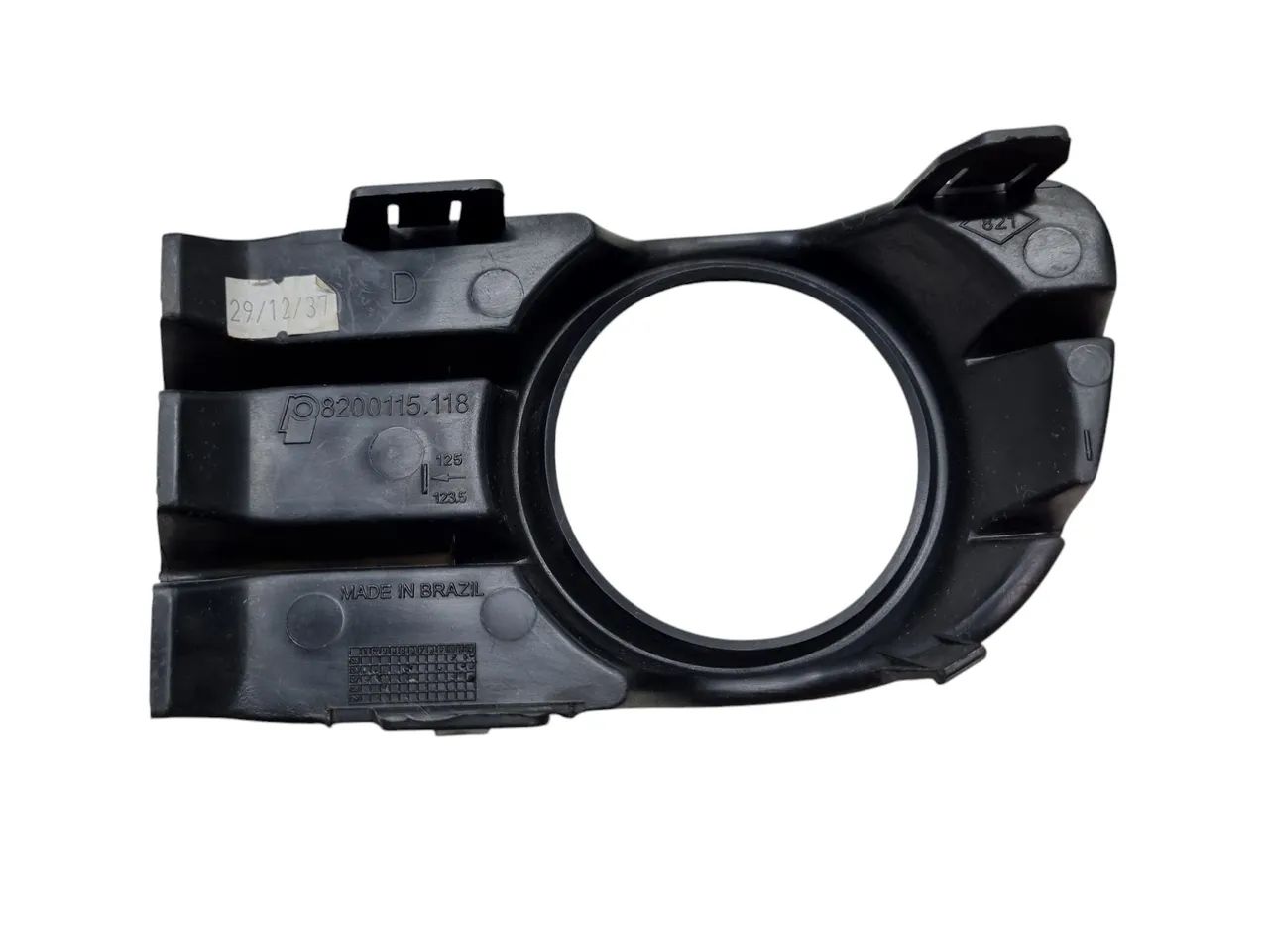 Par Moldura Grade Do Farol De Milha Renault Megane 2006 2007 2008 2009 2010 2011 2012 - Foto 5