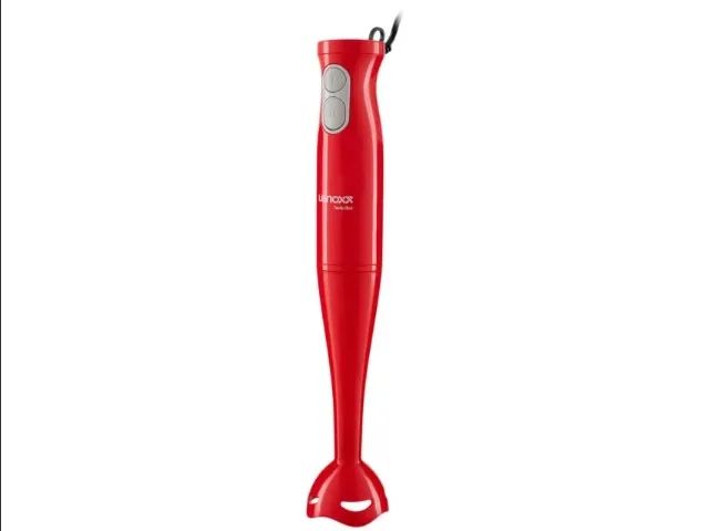 Mixer Lenoxx Facile Red PMX409, 200W, 2 Vel, Vermelho - 110V (NOVO)