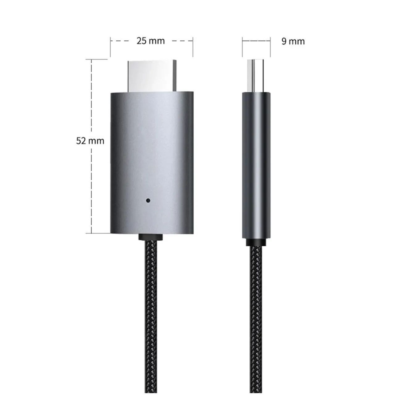 Adaptador HDMI para Celular - Espelhe seu celular na TV! - Foto 3