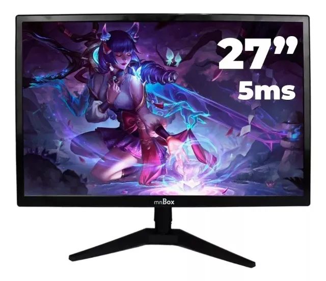 Monitor Led Gamer 27'' Alta Luminosidade Hdmi Vga 1920x1080