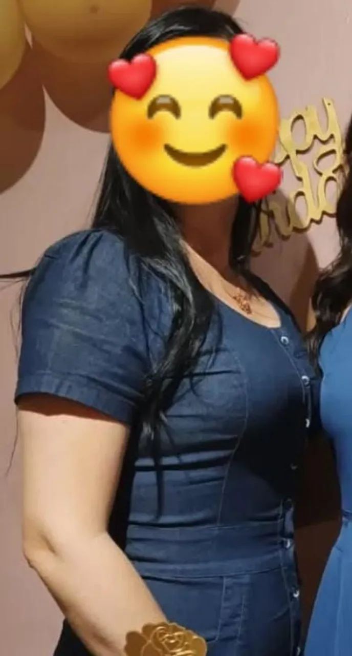 Vestido Jeans Azul com elastano (Usado uma vez) - Foto 2