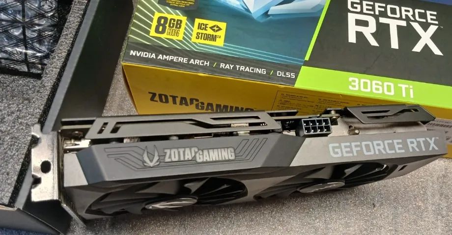 RTX 3060 Ti 8Gb Zotac - Comprada na Kabum - Foto 3