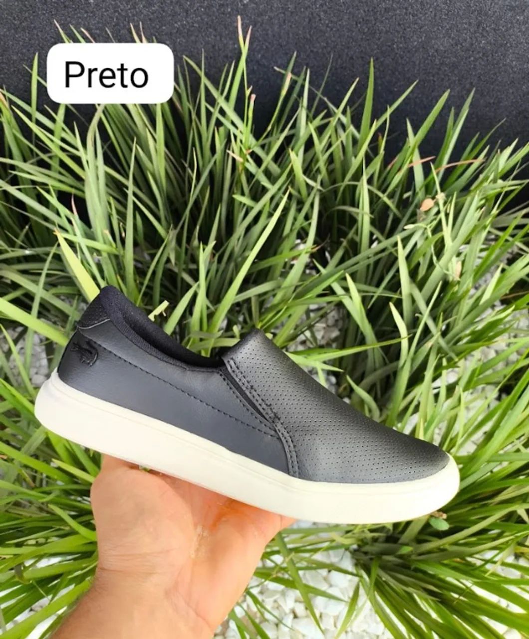 Sapatenis Lc Preto Pronta Entrega 