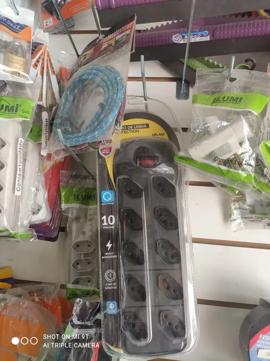 Filtro de linha 10 tomadas - 69,90