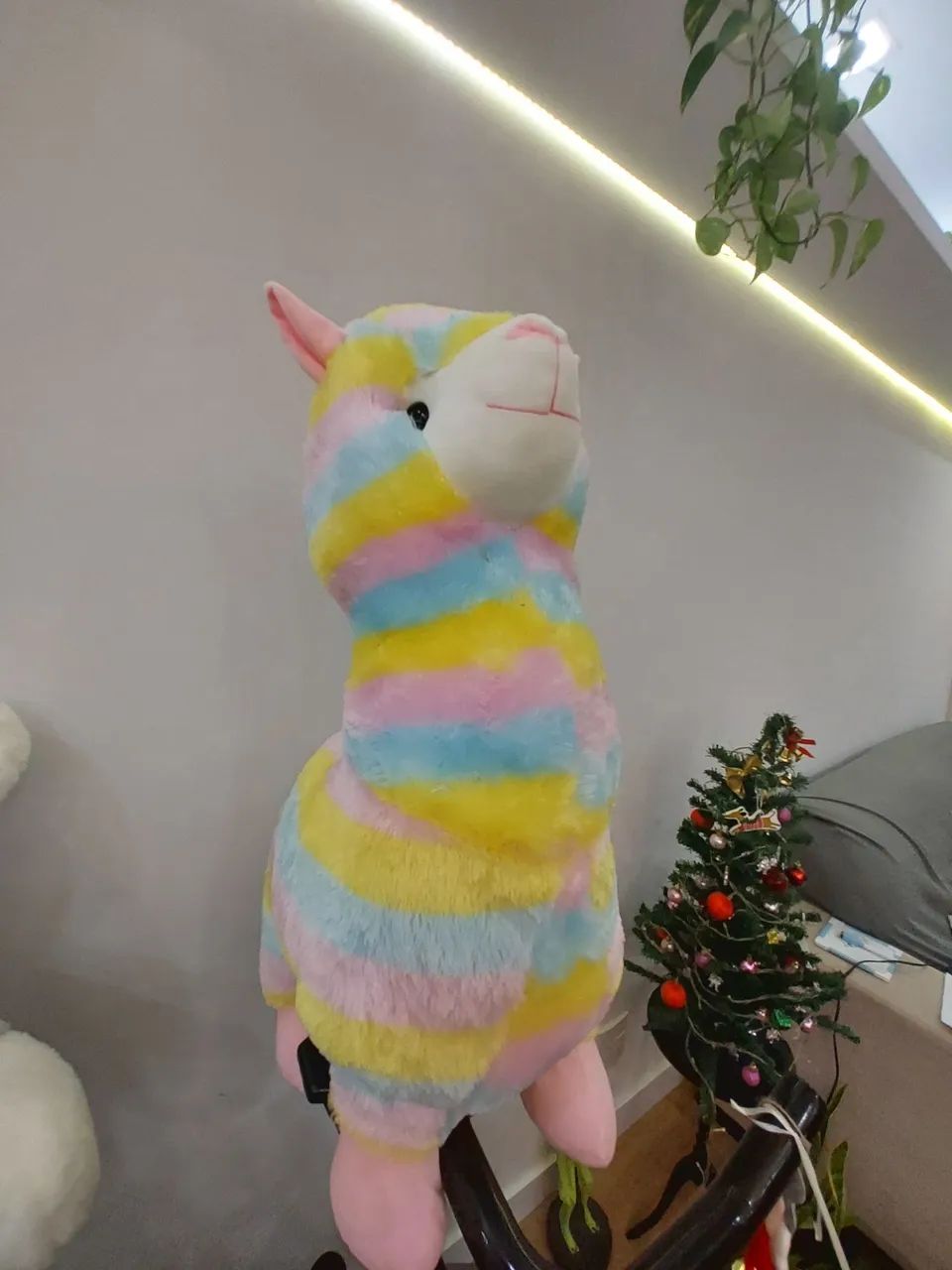 Lhama gigante pelúcia 