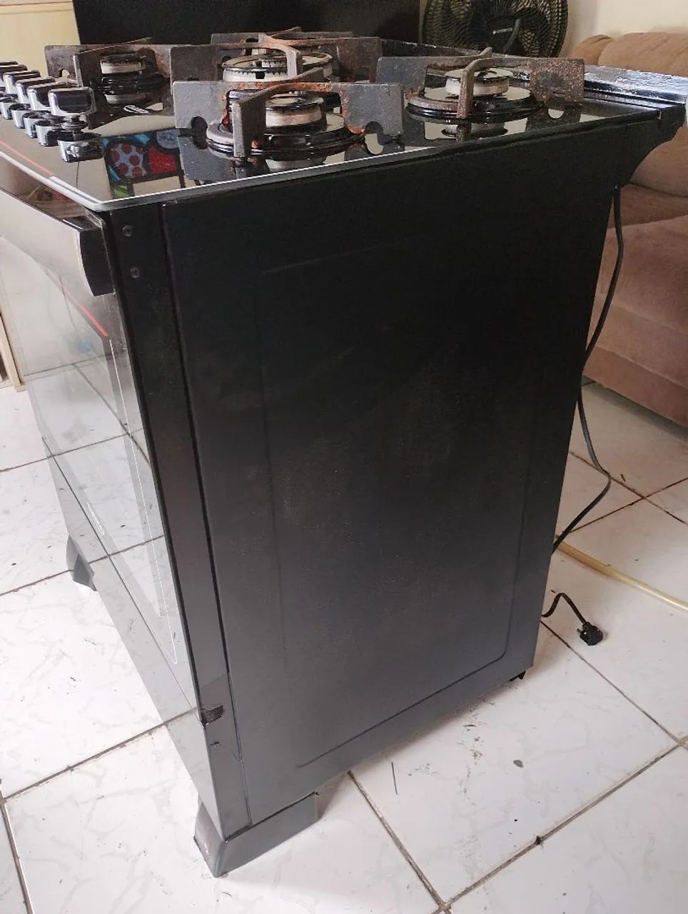 Fogão mesa de vidro. Faço entrega  - Foto 6