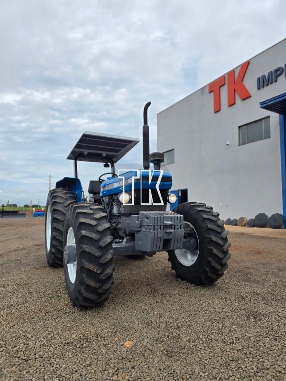 cod. 1363 TRATOR NEW HOLLAND 7630 TURBO - Tk Tratores Nova Andradina-MS - Foto 5