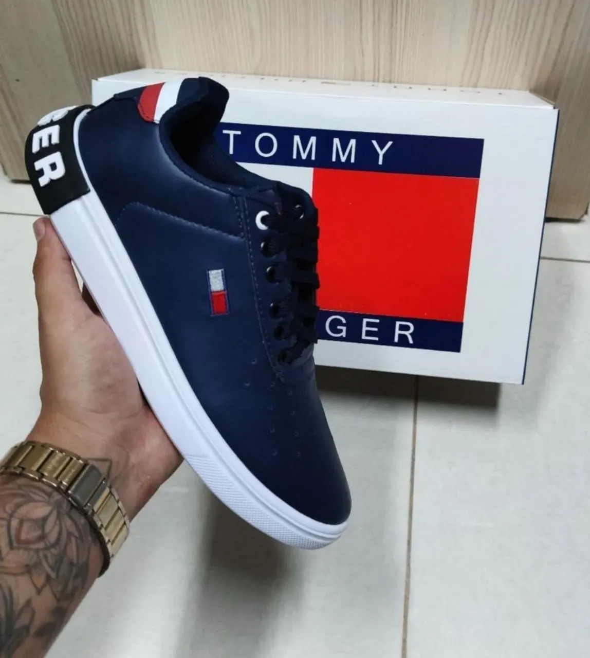 Tênis Tommy Hilfiger - Azul Marinho