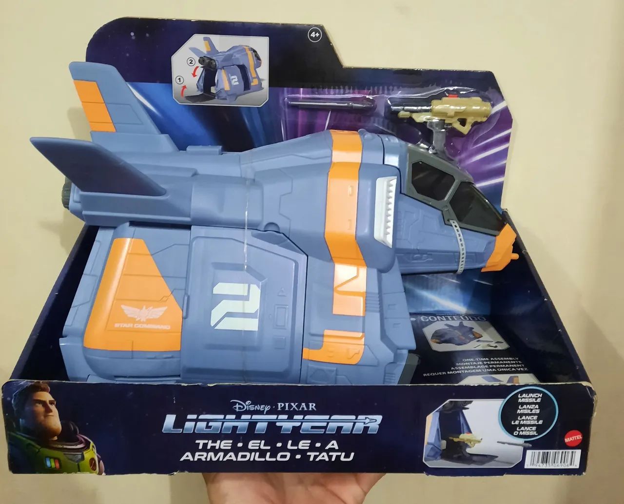 Nave Armadillo Tatu HHJ55  Buzz Lightyear 