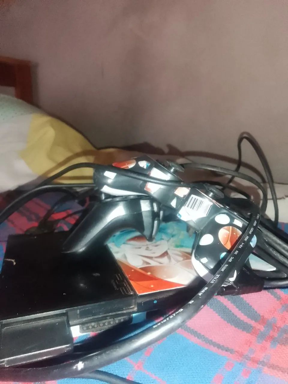 Playstation 2 com controle