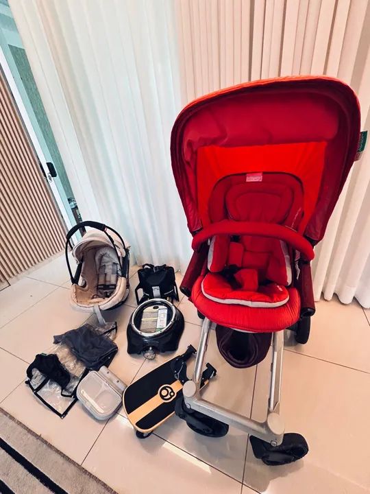 Carrinho de Bebê Orbit Baby Gll - Completo!